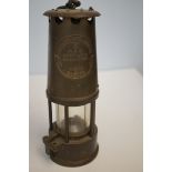 Brass eccles minors lamp