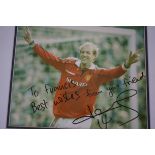 Personalised signed picture by Jordi Cruyff