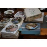 Large collection of cabinet plates, mainly boxed
