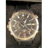 Edifice Casio chronograph wristwatch - all round v