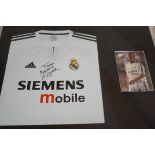 David Beckham Real Madrid signed shirt - possibly game worn