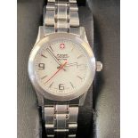 Wegner swiss military wristwatch with date app at3