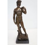 Bronze figurine Height 38 cm