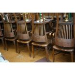 Collection of 14 arm chairs recovered from Bank st
