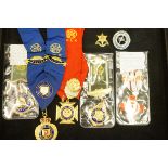 Collection of Masonic jewels & others