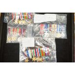 Collection of miniature dress medals