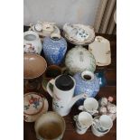 Collection of ceramics