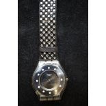 Gents swatch wristwatch