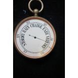 Pocket barometer