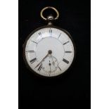 Silver sheffield pocket watch currently ticking