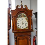 Large longcase clock R.Holt Crawshaw Booth