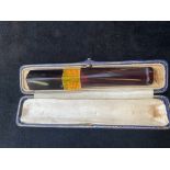 Amber cheroot holder