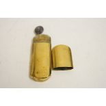 Brass trench art petrol lighter