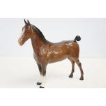 Beswick brown hackney horse No 1316