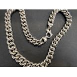 Silver chain Weight 76g