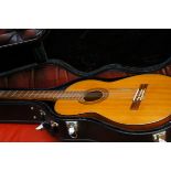 Antoria classic guitar in plush fitted hard case