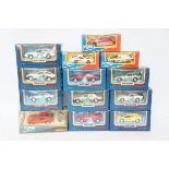 Collection of 4 corgis & 9 matchbox boxed vehicles