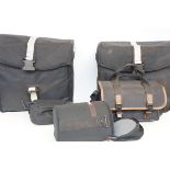 Collection of camera carry cases