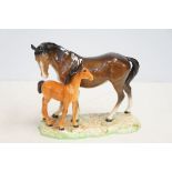 Beswick Mare & foal No 953