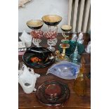 Collection of art glass to include Murano