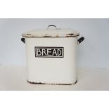 Early enamelled bread bin