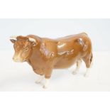 Beswick collectors club limousin bull no 2463B lim