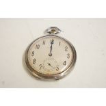 Gents Doxa silver pocket watch