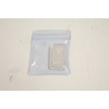 Silver proof 1/4 ounce ingot