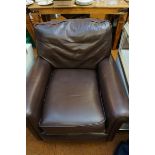 Good quality leather arm chair