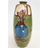 Large Minton arts & crafts vase 1900's