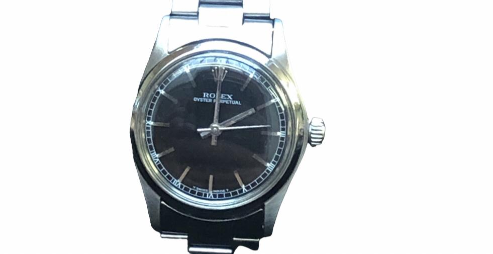 Rolex Oyster Perpetual wristwatch with stainless s