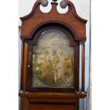 18th early 19th century long case 8 day clock with