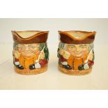 2x Doulton toby jugs