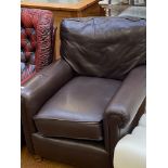 Good quality leather arm chair