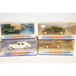 4 Dinky boxed vehicles