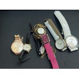 Collection of fashion wristwatches