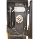 Possibly military field telephone