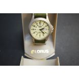 Lorus sports day/date wristwatch