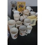 Collection of commemorative ware