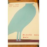 David Shringley poster print ' You are too close p