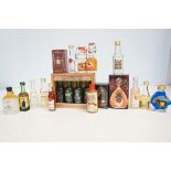 Collection of whisky & spirits to include Dimple,