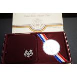 1984 Olympic silver dollar proof coin 26.73g with