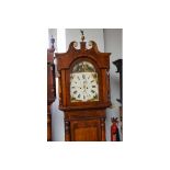 Large longcase clock R.Holt Crawshaw Booth