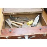 Vintage case & tools