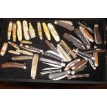 Collection of pen knives