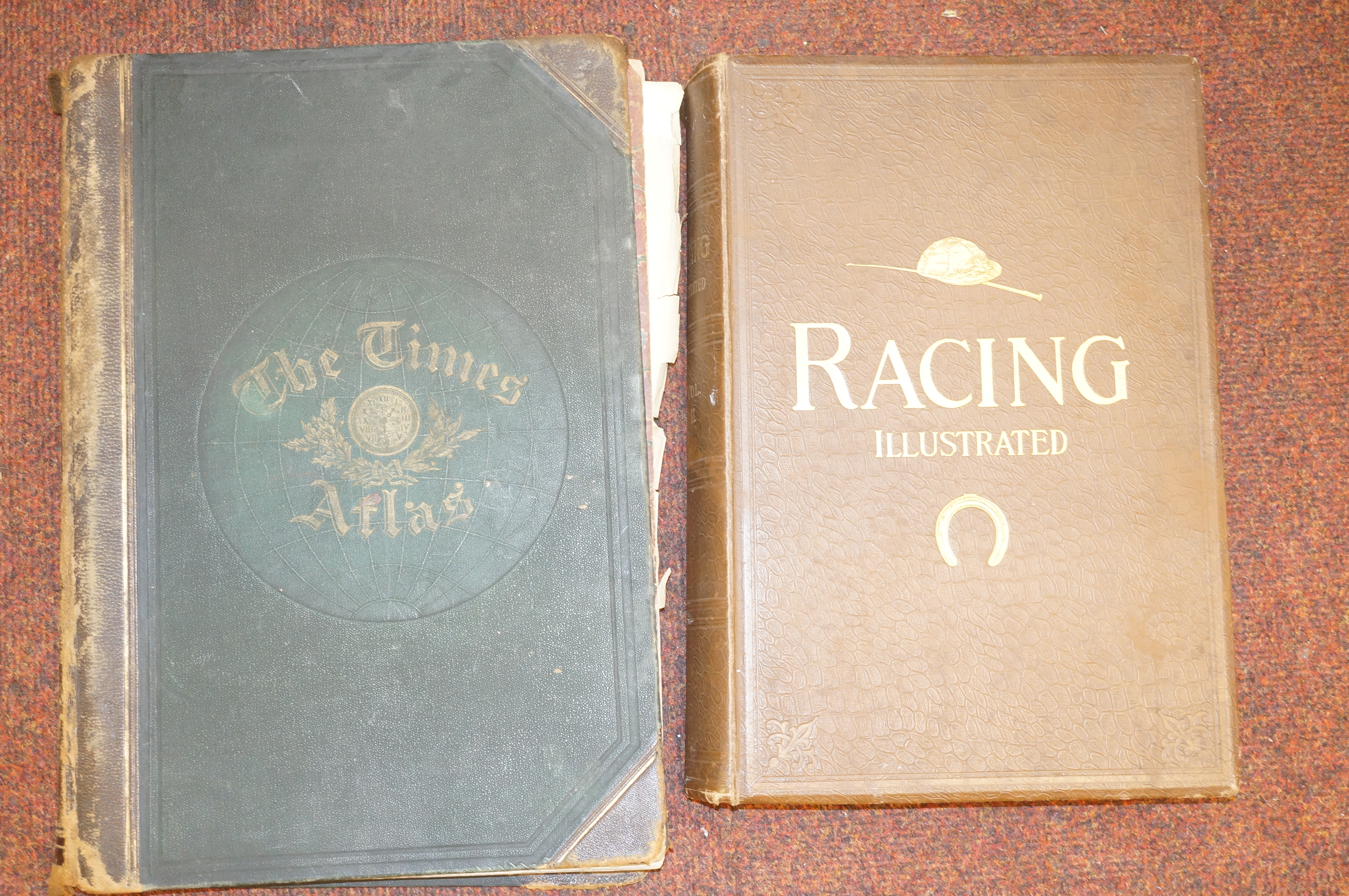 Large victorian racing illustrated & Victorian Tim