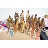 Collection of 7 Maasai warriors & others