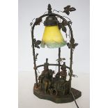 Tiffany style lamp