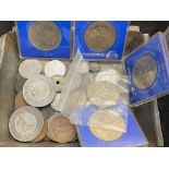 Coin collection to include 2x five pound coins