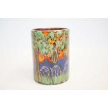 Anita Harris bluebell wood vase